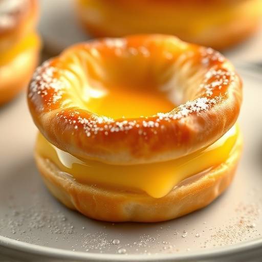 Pastel de Nata - Massa folhada crocante e creme aveludado.
